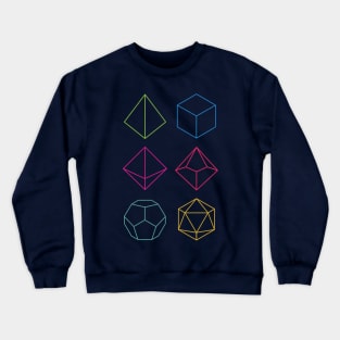 Minimal DnD - Dungeons & Dragons D&D Crewneck Sweatshirt